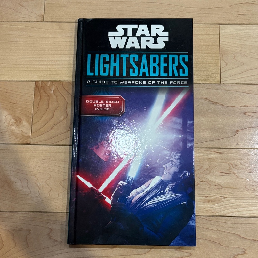 3/$40 - STAR WARS Lightsabers Guide to the Weapons of the Force Book NEW POSTER